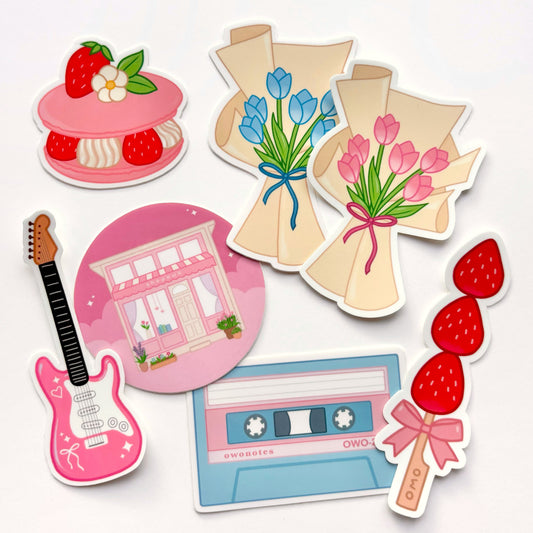 Die-Cut Sticker Pack